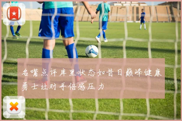 名嘴点评库里状态如昔日巅峰健康勇士让对手倍感压力